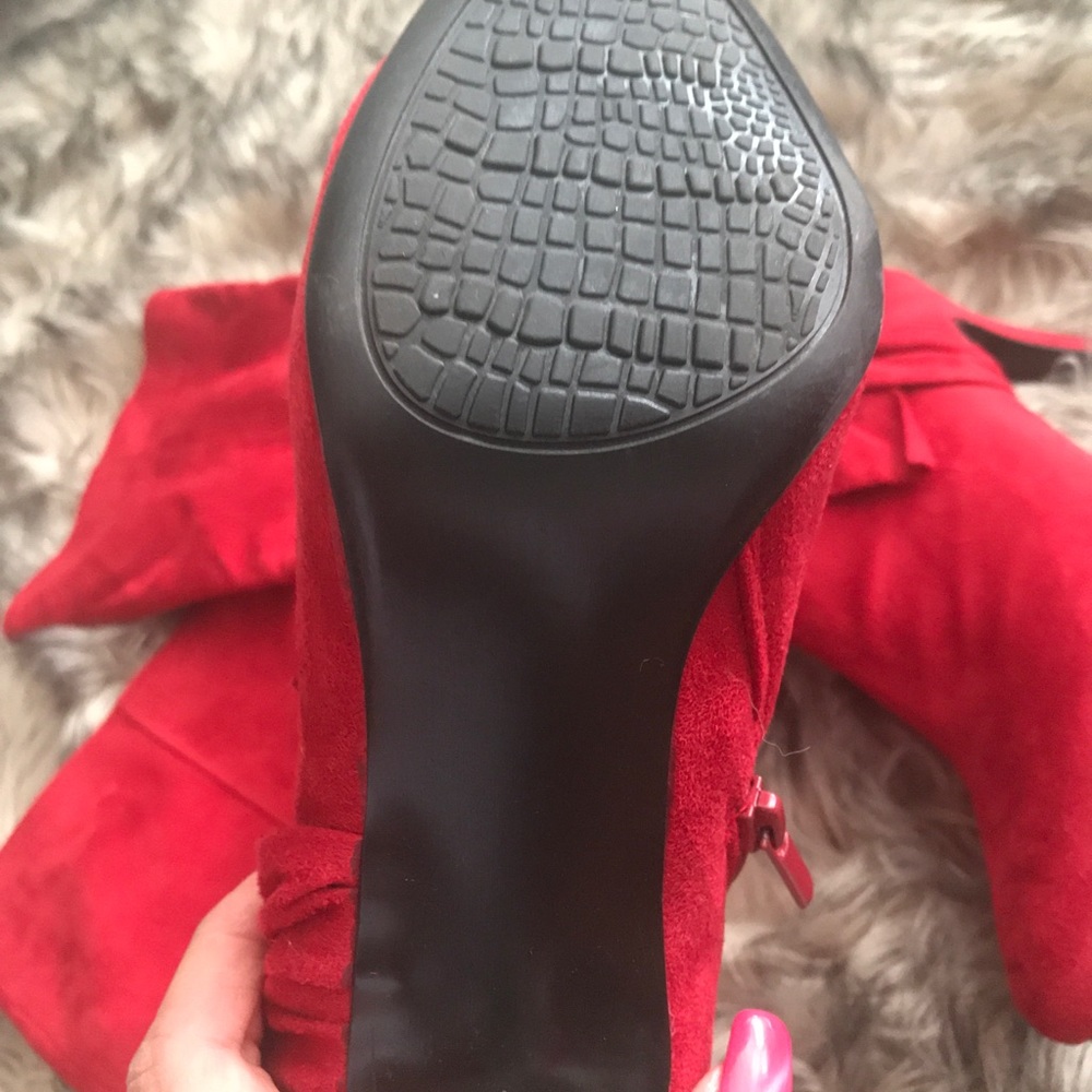 ❤️❤️ Red  boots ❤️❤️ - Picture 2 of 6
